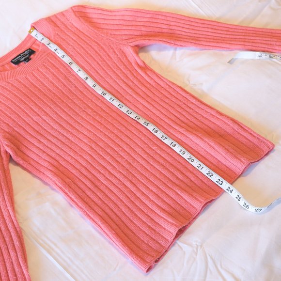 BANANA REPUBLIC Filpucci Sweater Fine Italian Wool Blend Yarn Knit, XS - Picture 3 of 6